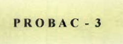 P R O B A C - 3 Device mark 985080 Trademark