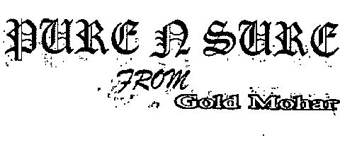 Pure & Sure (label) Device mark 2170690 Trademark