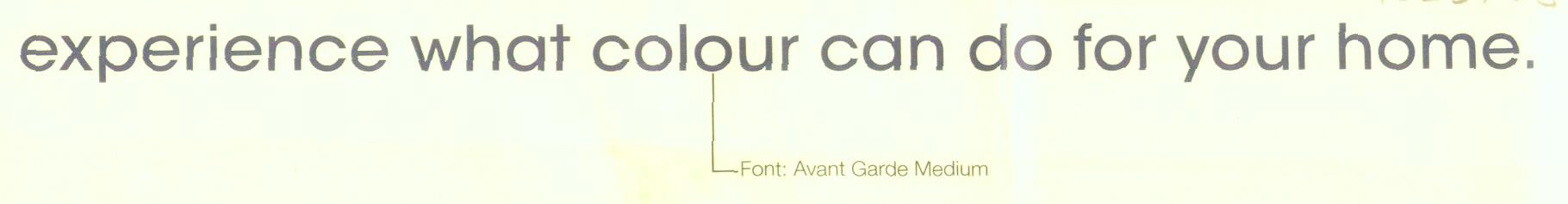 Experience What Colour Can Do For Your Hme (label) Device mark 1623755 Trademark