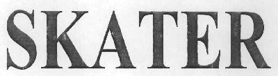 Skater Device mark 2917151 Trademark