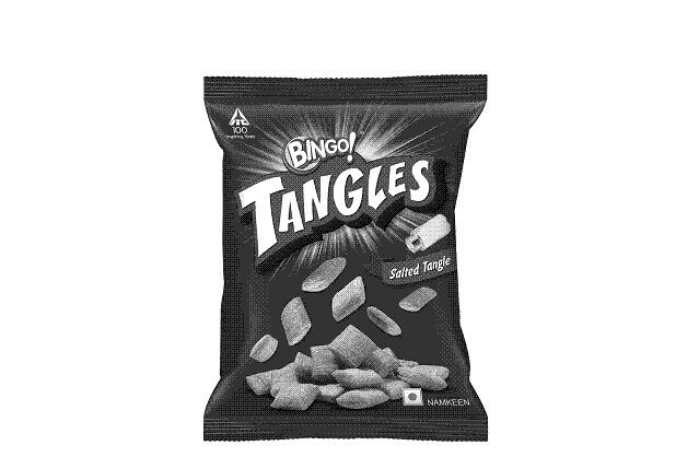 Bingo Tangles Salted Tangle (b&w) Device mark 2372354 Trademark