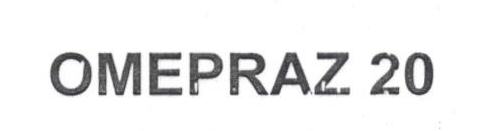 Omepraz 20 (label) Device mark 1688948 Trademark