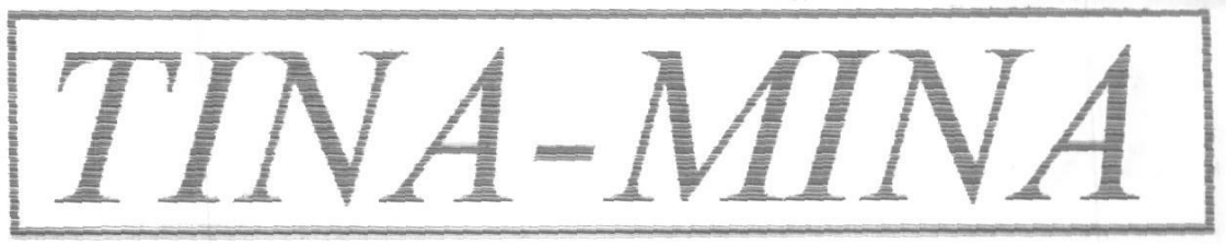 Tina-mina (label) Device mark 1620904 Trademark