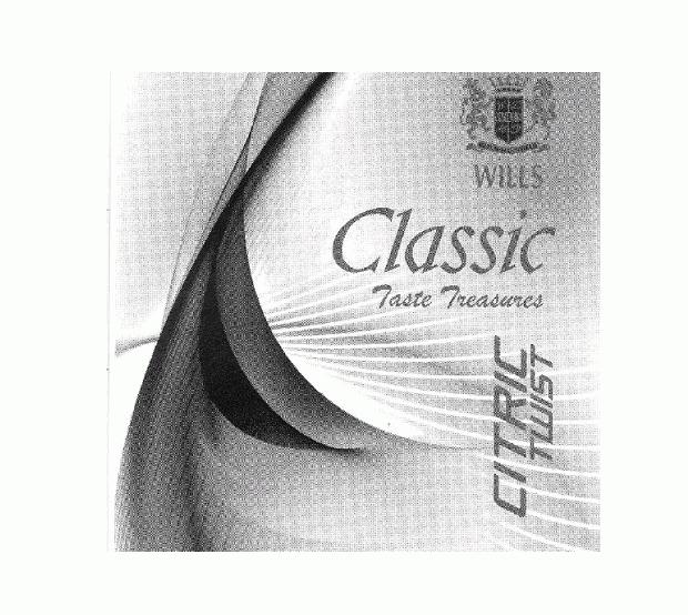 Classic Taste Treasures - Citric Twist (b&w Label) Device mark 2326908 Trademark