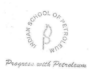 Indian School Of Petroleum(label) Device mark 2189965 Trademark
