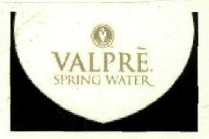 Valpre Srping Water (label) Device mark 2626168 Trademark