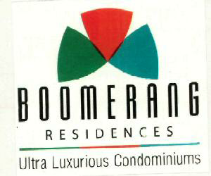 Boomerang Residences (label) Device mark 2526602 Trademark