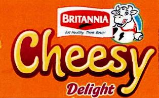 Britannia Cheesy Delight(label) Device mark 2883873 Trademark