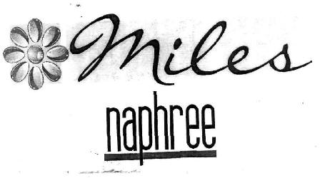 Miles Naphree (label) Device mark 2137197 Trademark