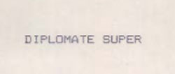 Diplomate Super Device mark 851027 Trademark