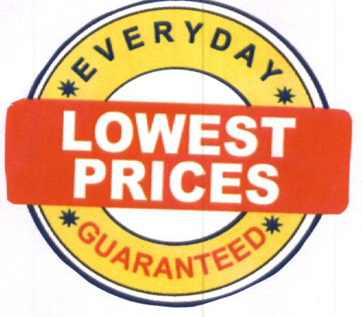 Everyday Lowest Prices Guaranteed Device mark 1887254 Trademark