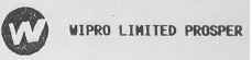 W, Wipro Limited Prosper Device mark 758822 Trademark