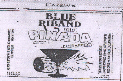 Blue Riband Device mark 656992 Trademark