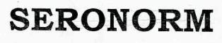 Seronorm Device mark 2474680 Trademark