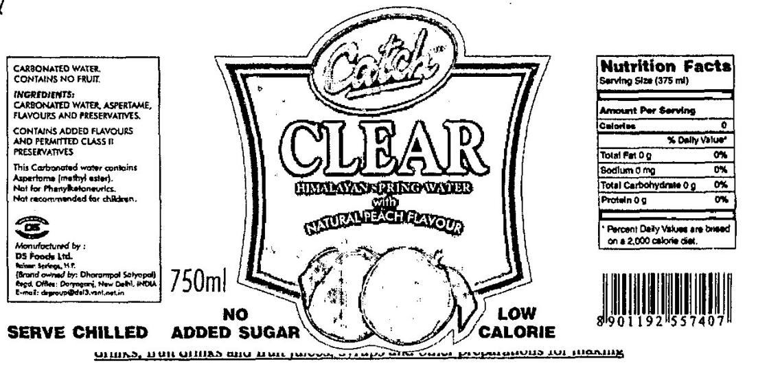 Catch Clear (label) Device mark 1006375 Trademark
