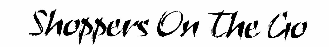 Shoppers On The Go (special Form Of Writing) Device mark 1470057 Trademark