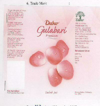 Dabur Gulabari With Device Device mark 1626633 Trademark