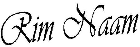 Rim Naam Device mark 1807118 Trademark