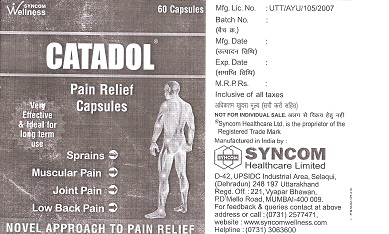 Catadol Device mark 2940827 Trademark