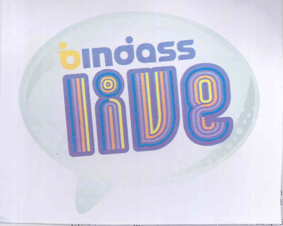 Bindass Live (label) Device mark 1737623 Trademark