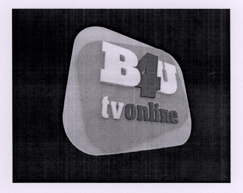B4u Tvonline (label) Device mark 1784226 Trademark