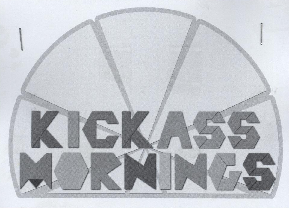 Kick Ass Mornings Device mark 1975294 Trademark