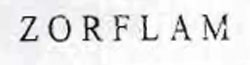 Zorflam Device mark 860708 Trademark