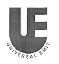 Ue Universal Emit (label) Device mark 2863260 Trademark