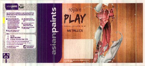 Asianpaints Royale Play (device Of Paints) Device mark 2398738 Trademark