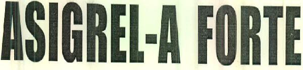 Asigrel-a Forte Device mark 2615898 Trademark