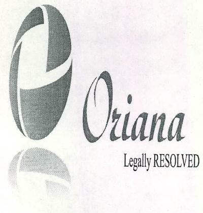 Oriana Legally Resolved Device mark 2206253 Trademark