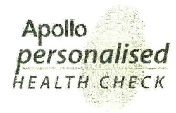 Apollo Persinalised Health Check Device mark 2700349 Trademark