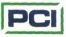 Pci (label) Device mark 1565874 Trademark