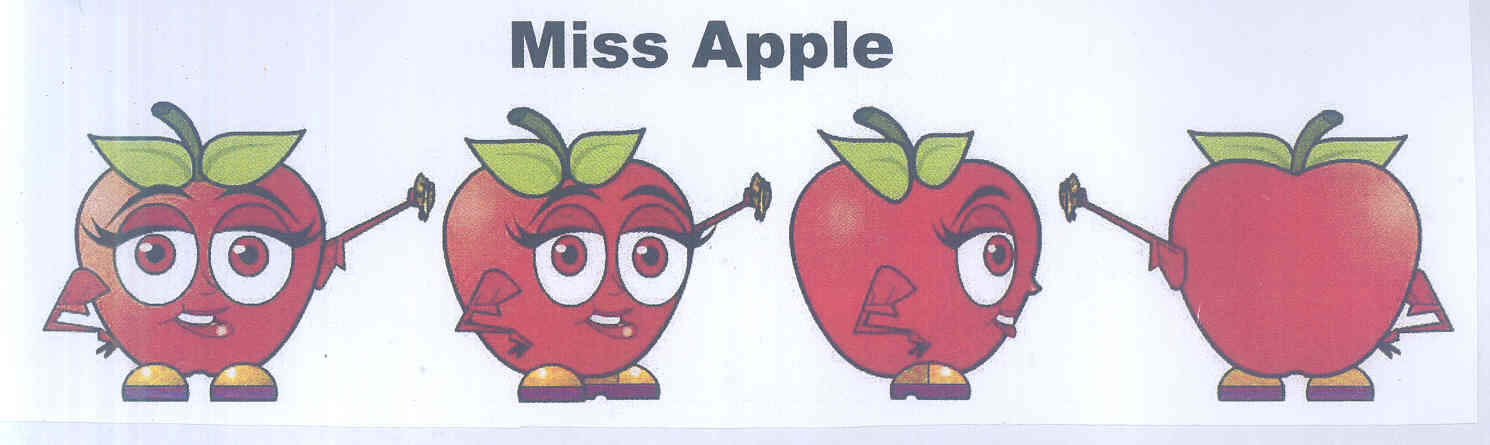 Miss Apple (label) Device mark 1766539 Trademark