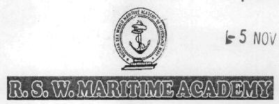 R.s.w. Maritime Academy Device mark 2836502 Trademark