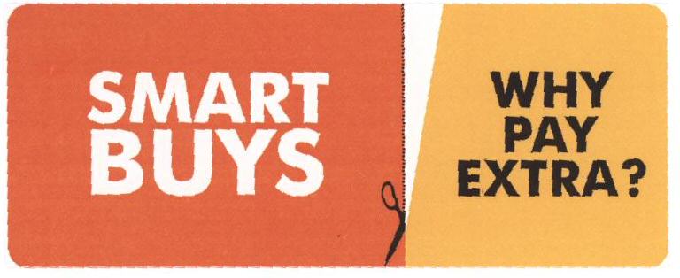 Smart Buys (label) Device mark 1659284 Trademark