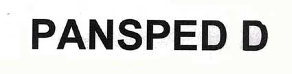 Pansped D Device mark 2128222 Trademark