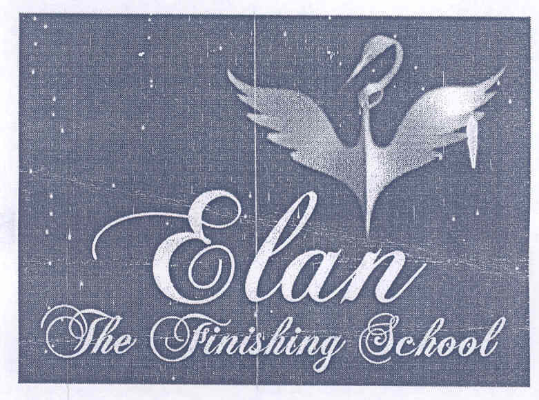 Elan The Finshing School (device Of Bird) Device mark 1559359 Trademark