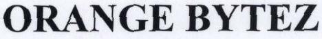Orange Bytez With Device Device mark 1760668 Trademark