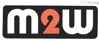 M 2 W (label) Device mark 1724664 Trademark