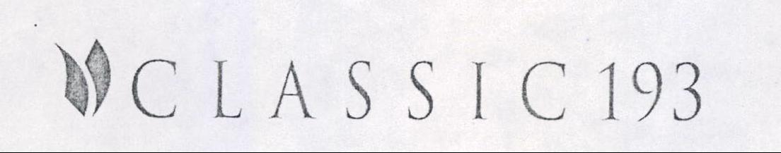 C L A S S I C 193 (other Geometrical Solids) Device mark 1444371 Trademark