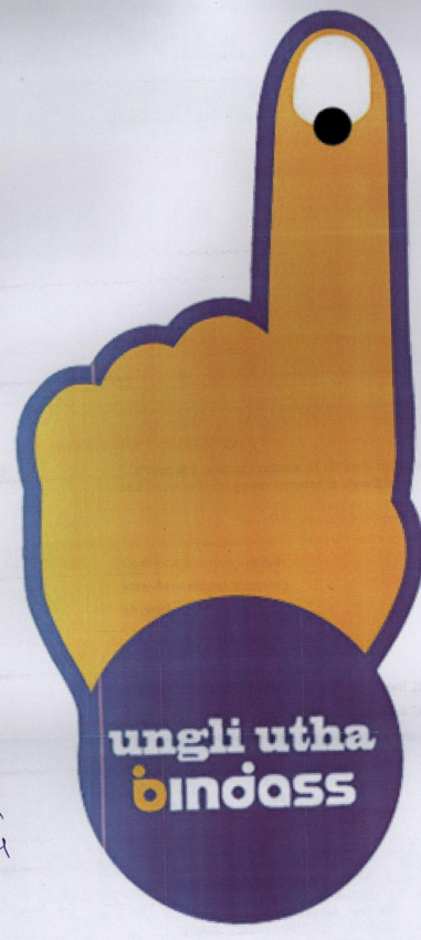 Ungli Utha Bindass ( Label ) Device mark 1792276 Trademark