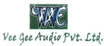 Wave (device) Vee Gee Audio Pvt.ltd. Device mark 1905055 Trademark