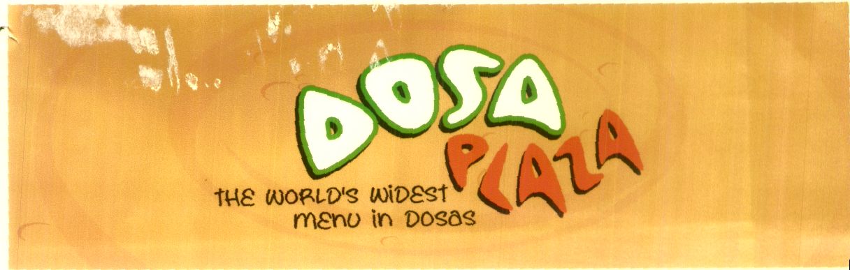 Dosa (label) Plaza Device mark 1278424 Trademark