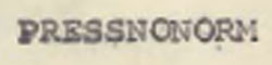 Pressnonorm Device mark 473311 Trademark