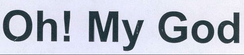 Oh! My God Device mark 2207329 Trademark