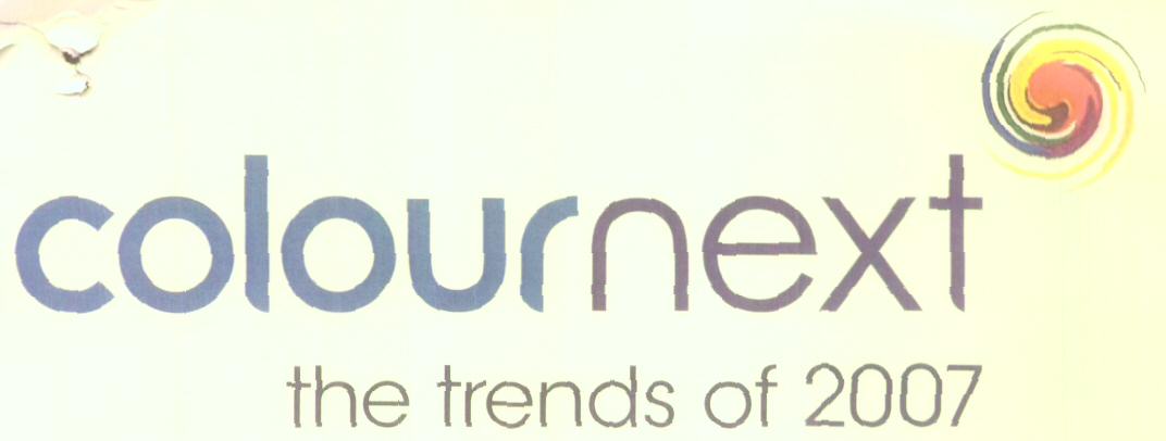 Colournext The Trends Of 2007 (label) Device mark 1623770 Trademark
