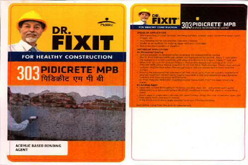 Dr. Fixit 303 Pidicrete Mpb Device mark 2467498 Trademark