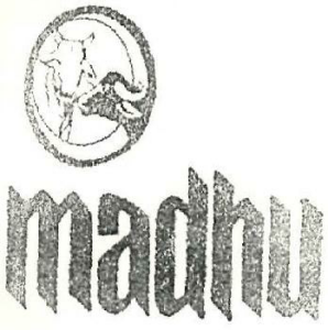 Madhu (device Of Cow Head) Device mark 792163 Trademark