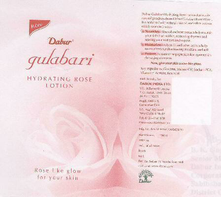 Dabur Gulabari With Device Device mark 1626634 Trademark